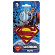 Superman Logo Colored Pewter Key Chain
